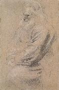 Peter Paul Rubens Sitting  old man oil